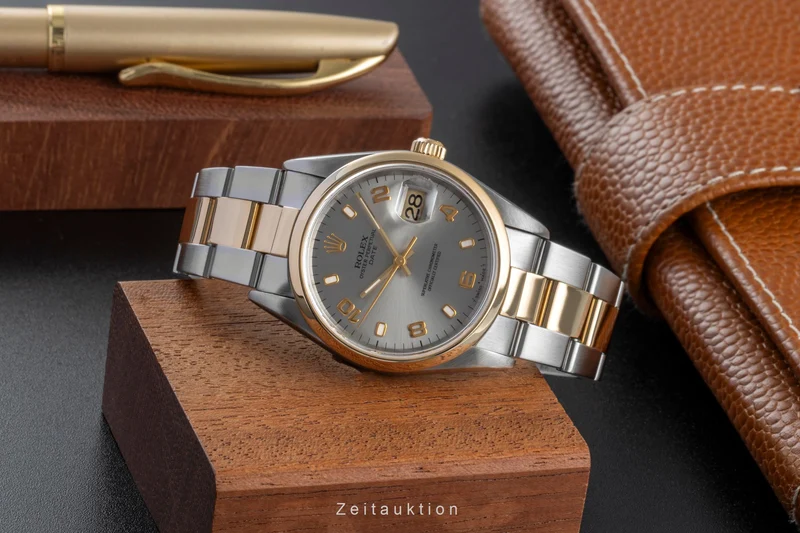 Rolex Datejust steel / gold automatic men's watch 15203 [2506973]