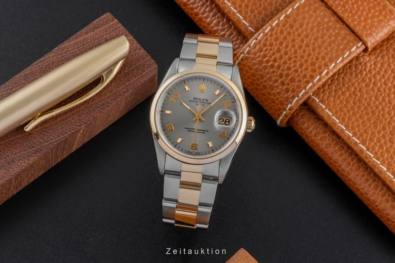 Rolex Datejust steel / gold automatic men's watch 15203 [2506973]