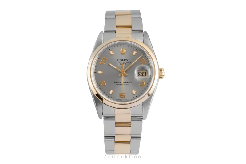 Rolex Datejust steel / gold automatic men's watch 15203 [2506973]