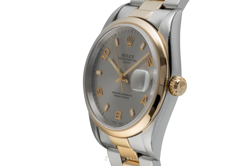 Rolex Datejust steel / gold automatic men's watch 15203 [2506973]