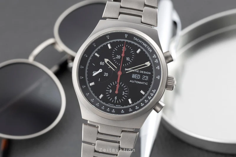 Porsche Design by Eterna chronograph titanium automatic men's watch 674.6625.10 [2506851]