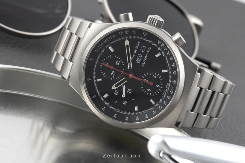 Porsche Design by Eterna chronograph titanium automatic men's watch 674.6625.10 [2506851]