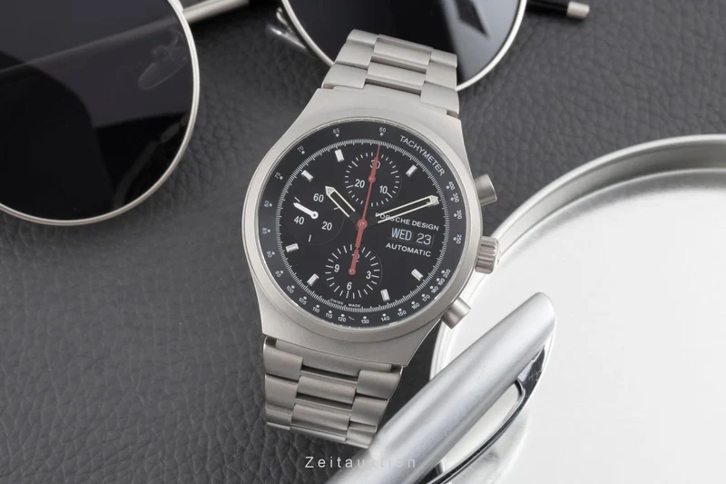 Porsche Design by Eterna chronograph titanium automatic men's watch 674.6625.10 [2506851]