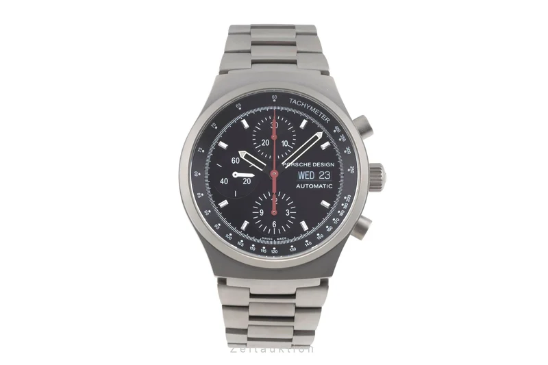 Porsche Design by Eterna chronograph titanium automatic men's watch 674.6625.10 [2506851]