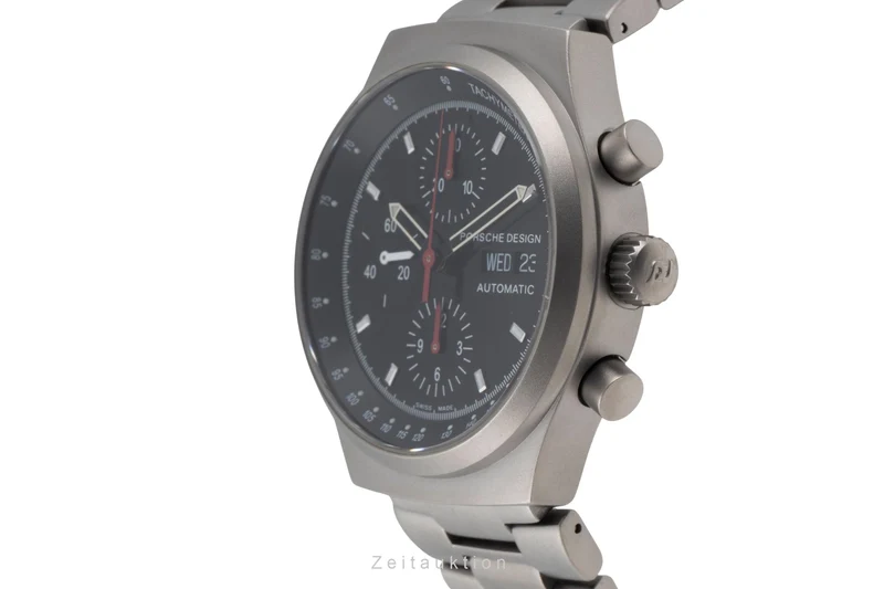 Porsche Design by Eterna chronograph titanium automatic men's watch 674.6625.10 [2506851]