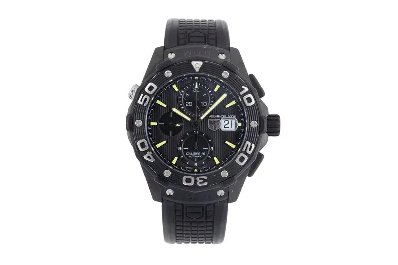 Tag Heuer Aquaracer chronograph titanium automatic men's watch CAJ2180 [2506986]