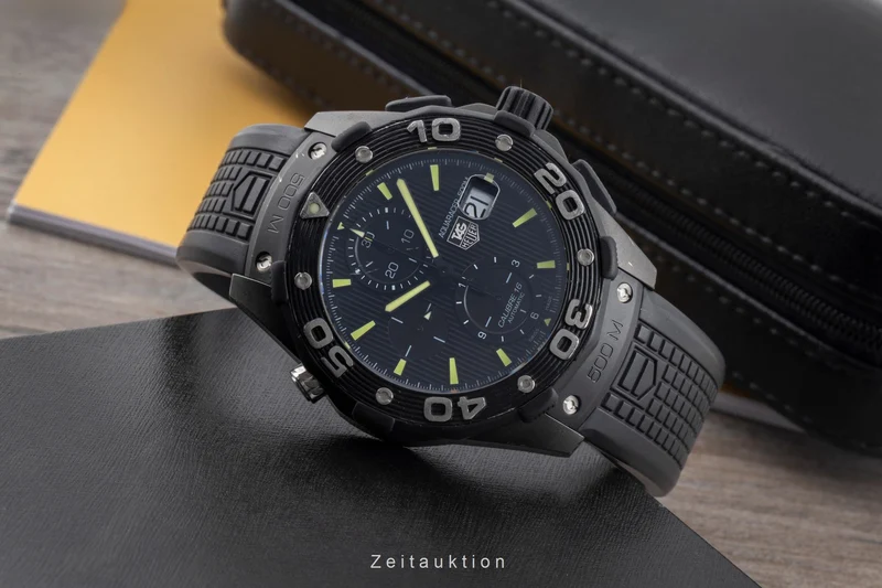 Tag Heuer Aquaracer chronograph titanium automatic men's watch CAJ2180 [2506986]