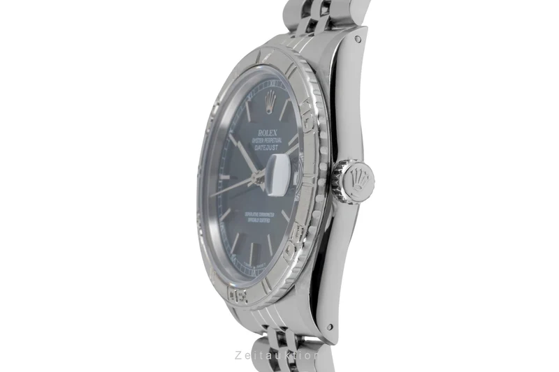 Rolex Datejust Turn-O-Graph steel / white gold automatic men's watch 16264 [2506539]