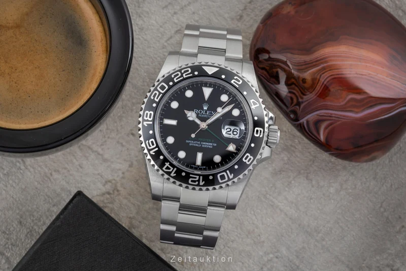 Rolex GMT-Master II steel automatic men's watch 116710LN [2506754]