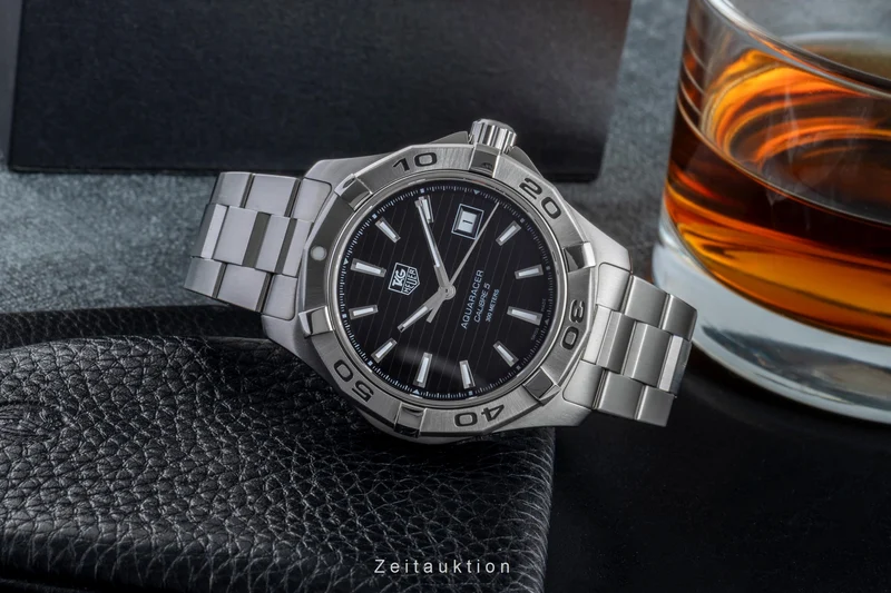 Tag Heuer Aquaracer steel automatic men's watch WAP2010 [2506788]