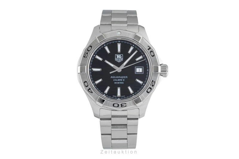 Tag Heuer Aquaracer steel automatic men's watch WAP2010 [2506788]