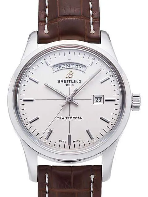 Breitling Transocean Day & Date A4531012.G751.740P.A20D.1 Krokoleder