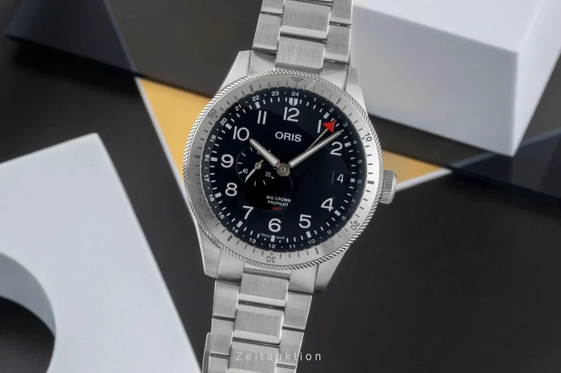 Oris Big Crown Pro Pilot steel automatic men's watch 01 748 7756 4064 [2506975]