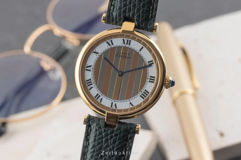 Cartier Vermeil silver-gilt quartz unisex 590003 [2506824]