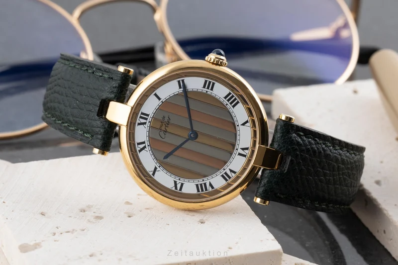 Cartier Vermeil silver-gilt quartz unisex 590003 [2506824]