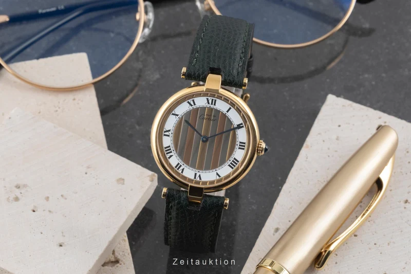 Cartier Vermeil silver-gilt quartz unisex 590003 [2506824]