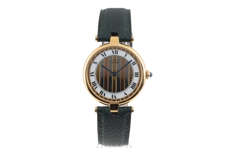 Cartier Vermeil silver-gilt quartz unisex 590003 [2506824]