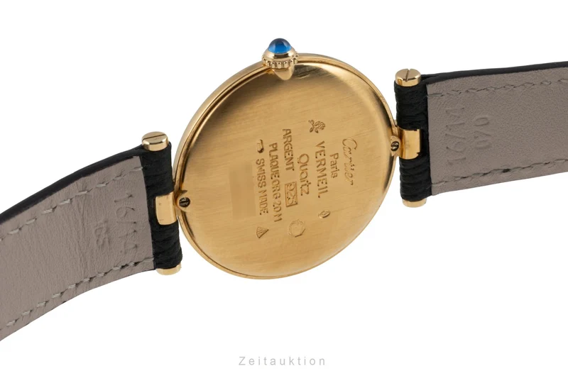 Cartier Vermeil silver-gilt quartz unisex 590003 [2506824]