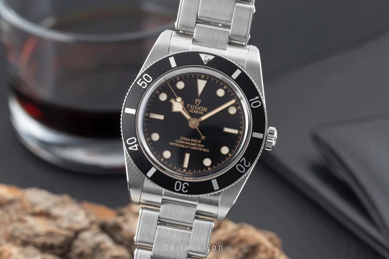 Tudor Black Bay steel automatic men's watch 79000N [2507160]