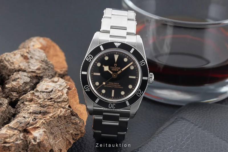 Tudor Black Bay steel automatic men's watch 79000N [2507160]