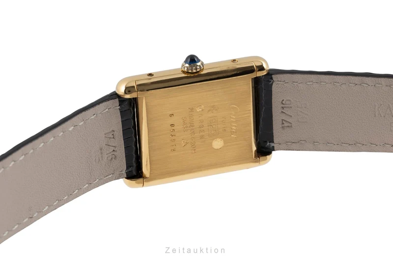 Cartier Tank silver-gilt manual winding unisex [2506156]