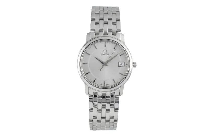 Omega De Ville steel quartz men's watch 4510.31.00 LP: 3200EUR [2506768]