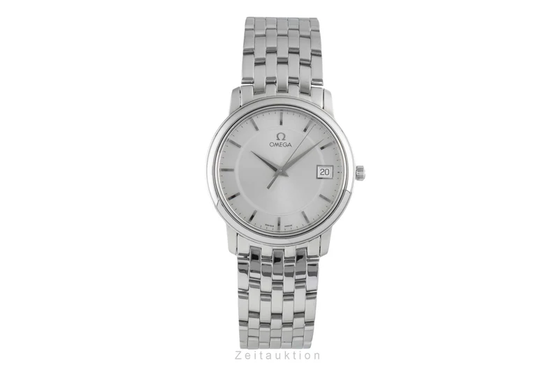 Omega De Ville steel quartz men's watch 4510.31.00 LP: 3200EUR [2506768]