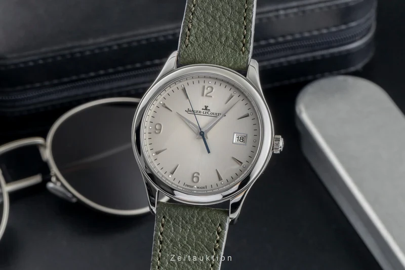 Jaeger LeCoultre Master Control steel automatic men's watch Q1548420, 176.8.40.S LP: 10300EUR [2507202]