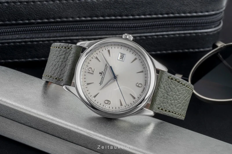 Jaeger LeCoultre Master Control steel automatic men's watch Q1548420, 176.8.40.S LP: 10300EUR [2507202]