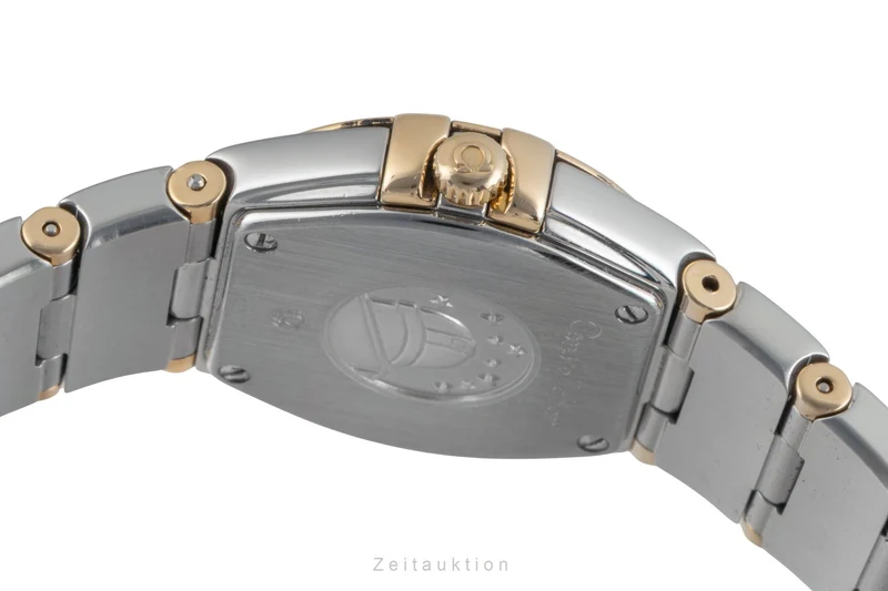 Omega Constellation steel / gold quartz women's watch 123.25.24.60.55.006 LP: 9900EUR [2506116]