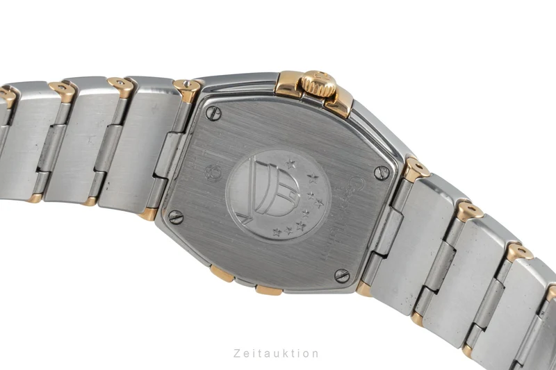 Omega Constellation steel / gold quartz women's watch 123.25.24.60.55.006 LP: 9900EUR [2506116]