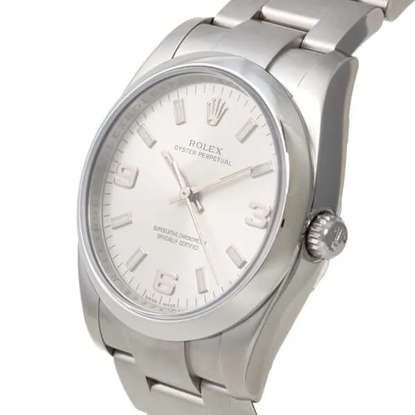 Rolex Oyster Perpetual 34 114200 Silber