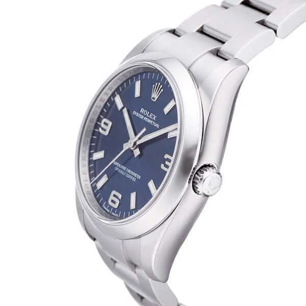 Rolex Oyster Perpetual 34 114200 Blau