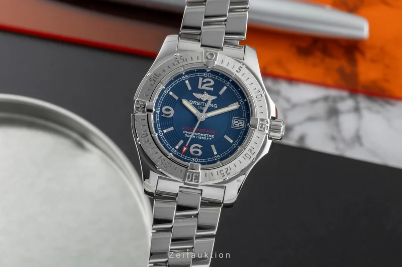 Breitling Colt Oceane steel quartz women's watch A77380 [2506767]