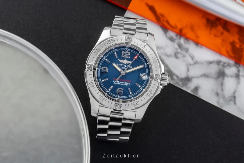 Breitling Colt Oceane steel quartz women's watch A77380 [2506767]