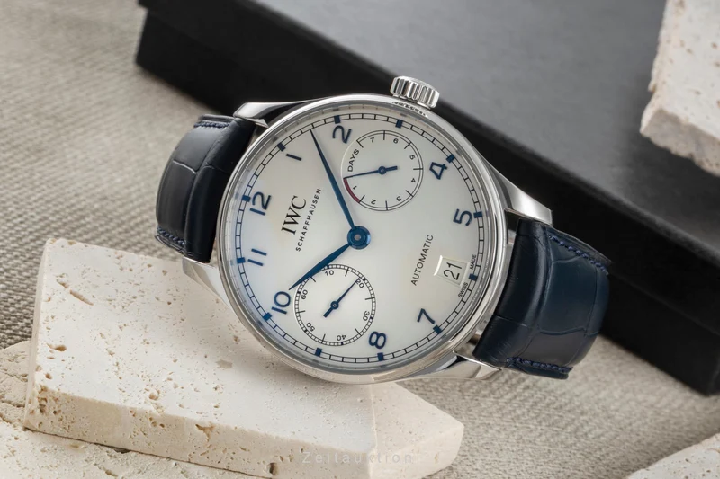 IWC Portugieser steel automatic men's watch IW500705 LP: 14000EUR [2506730]