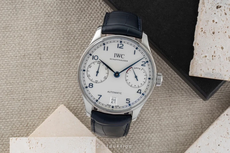 IWC Portugieser steel automatic men's watch IW500705 LP: 14000EUR [2506730]