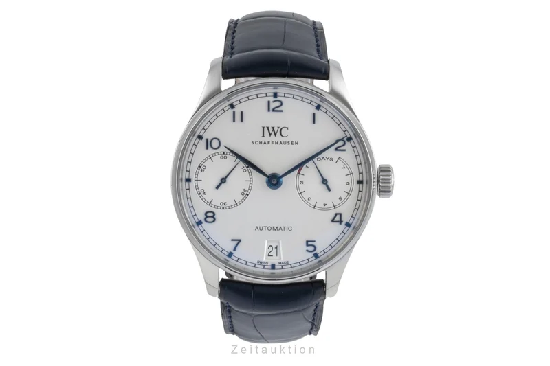 IWC Portugieser steel automatic men's watch IW500705 LP: 14000EUR [2506730]