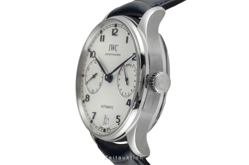 IWC Portugieser steel automatic men's watch IW500705 LP: 14000EUR [2506730]