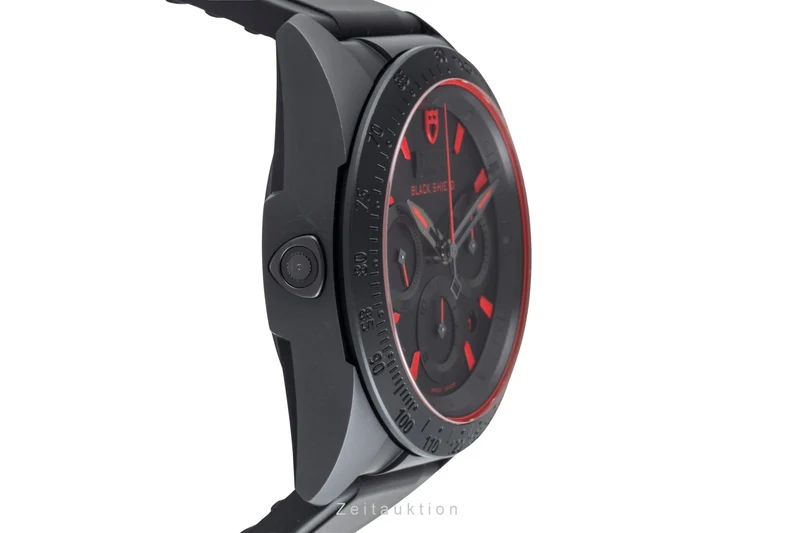 Tudor Black Shield chronograph ceramic / steel automatic men's watch 42000CR [2506910]