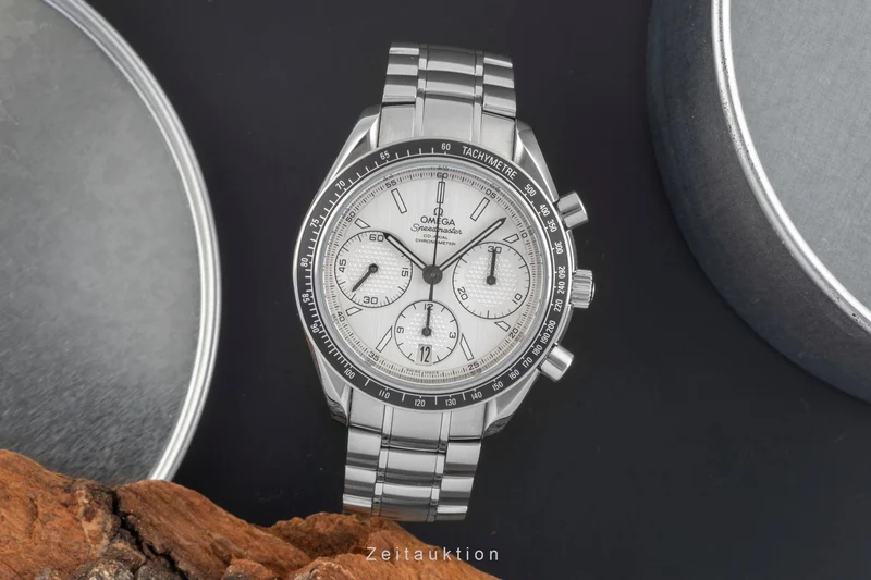 Omega Speedmaster chronograph steel automatic men's watch 326.30.40.50.02.001 LP: 6100EUR [2506668]