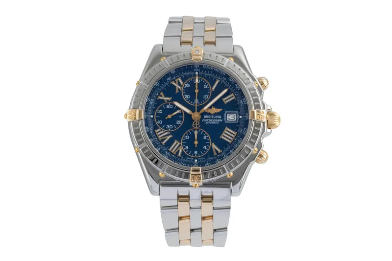 Breitling Crosswind chronograph steel / gold automatic men's watch B13055 [2506738]