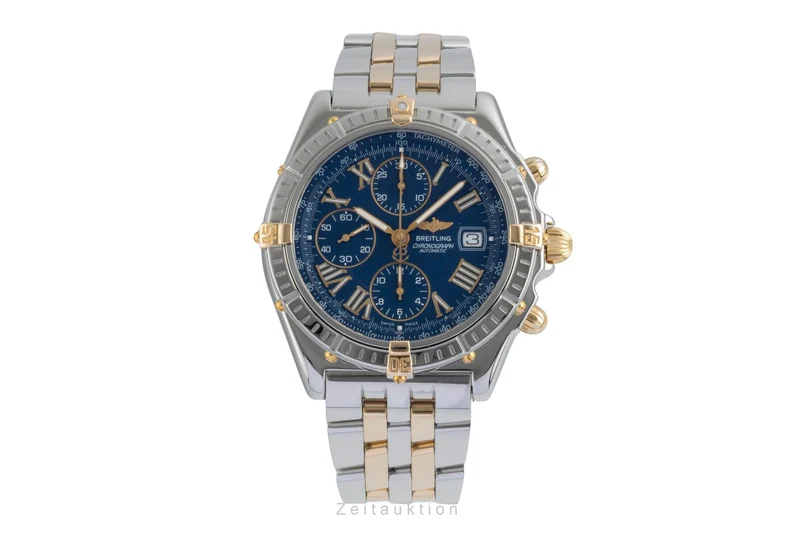 Breitling Crosswind chronograph steel / gold automatic men's watch B13055 [2506738]