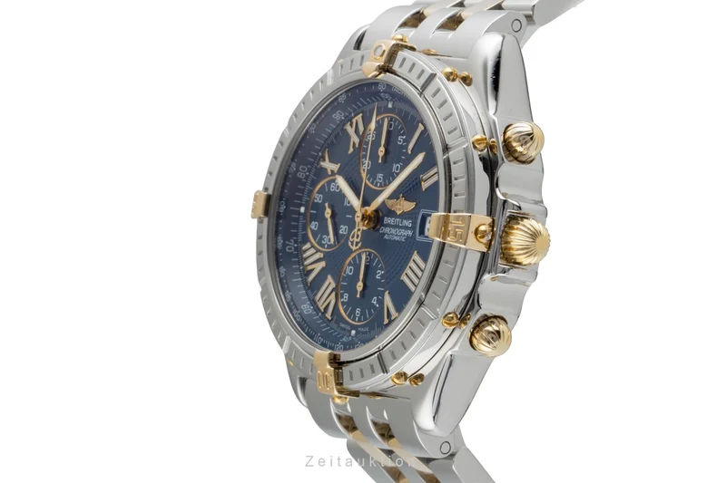 Breitling Crosswind chronograph steel / gold automatic men's watch B13055 [2506738]