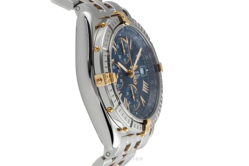 Breitling Crosswind chronograph steel / gold automatic men's watch B13055 [2506738]