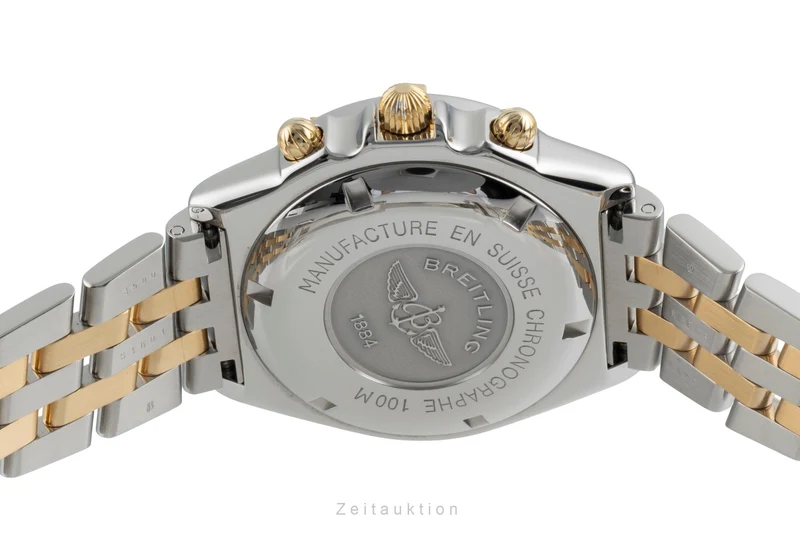 Breitling Crosswind chronograph steel / gold automatic men's watch B13055 [2506738]