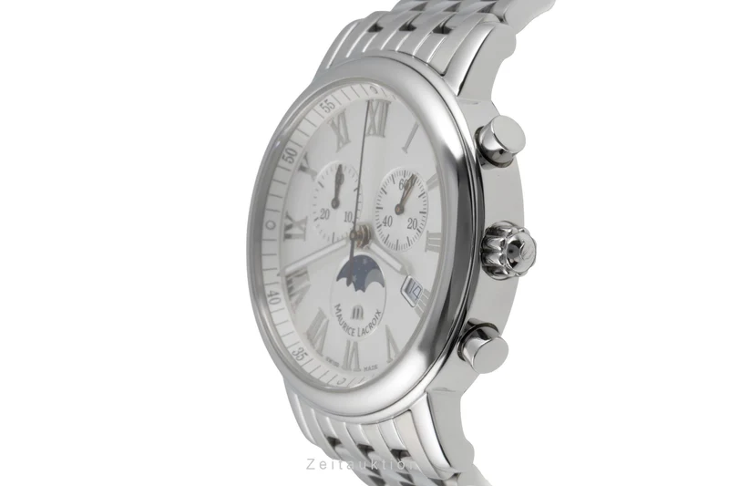 Maurice Lacroix Les Classiques chronograph steel quartz men's watch LC1048-SS002-110 [2507067]