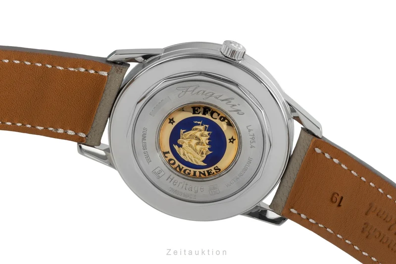 Longines Flagship steel automatic men's watch L4.795.4.78.2 LP: 2000EUR [2506391]