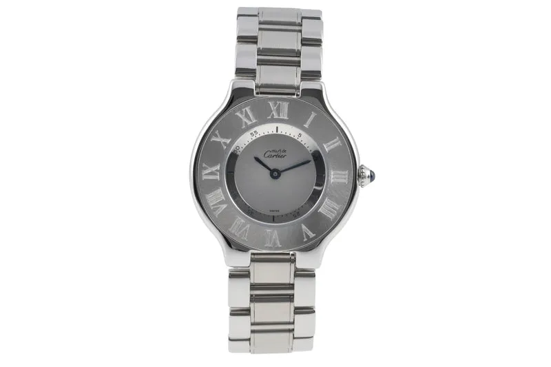 Cartier Ligne 21 steel quartz women's watch W10110T2 [2505644]