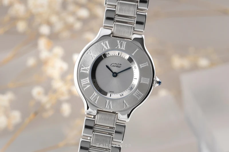 Cartier Ligne 21 steel quartz women's watch W10110T2 [2505644]
